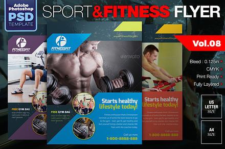 Sport & Fitness Flyer Vol.08