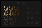 Prestage Font Family, a Sans Serif Font by Craft Supply Co. (Thumbnail 5 of 10)