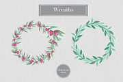 Watercolor flora. Styled collection., a Decorative Illustration by Bang Bang Bureau (Thumbnail 4 of 6)