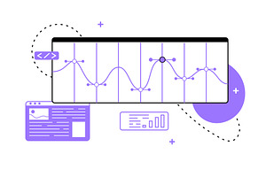 Table, Graph With Data, Analyzing