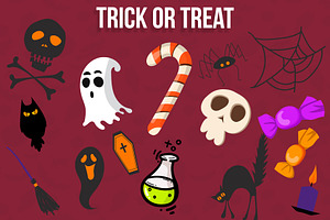 35 Halloween Vector Elements