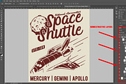 Retro Vintage Design Bundle 2 (1-50), an Illustration by CJR Designs (Thumbnail 30 of 31)