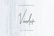 Vander, a Script Font by Quothron (Thumbnail 1 of 5)