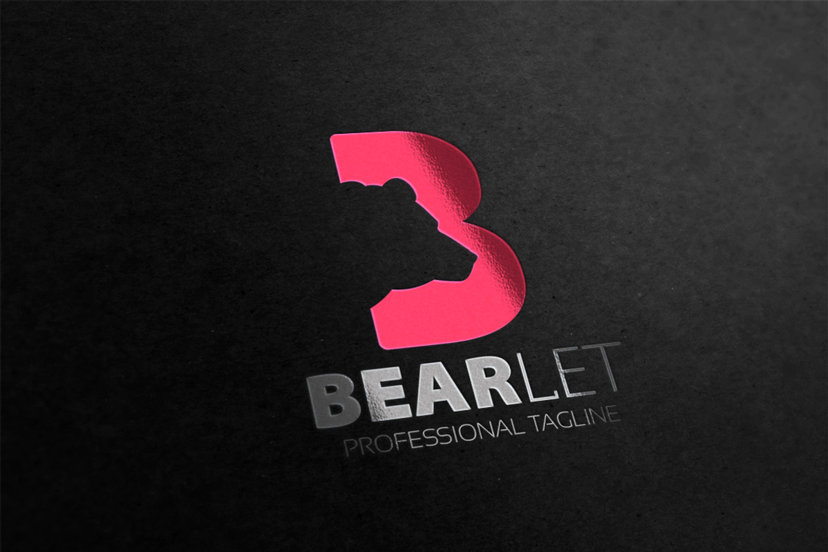 Bear Letter Logo, a Branding & Logo Template by essegraphic (Photo 1 of 5)