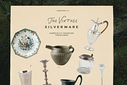 Vintage Lace Handkerchief Collage, an Object Graphic by Laras Wonderland (Thumbnail 12 of 12)