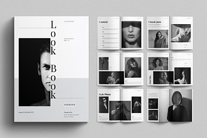 Look Book Template, a Magazine Template by E-Type