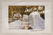 Amoretti - Handwriting Type, a Handwritten Font by ikiiko (Thumbnail 2 of 6)