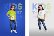 Mixed Kids T Shirt Mockups Vol3, a Shirt Mockup by Hi, Mock-Up! (Thumbnail 10 of 15)