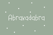 Abra Kadabra, a Handwritten Font by Sofia Skoog (Thumbnail 1 of 8)