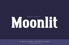 Moonlit - Bold Serif