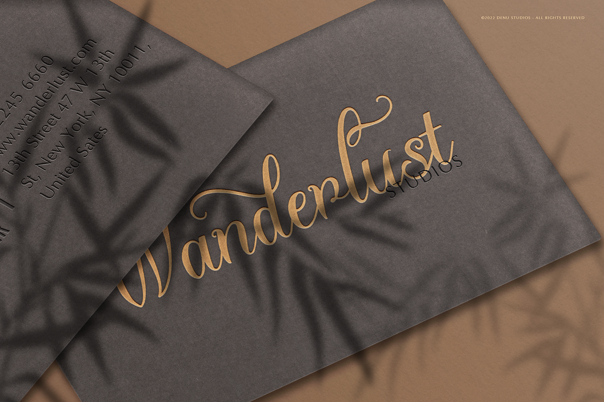 Kollegaly Rosalina Calligraphy Font, a Script Font by Denustudios (Photo 7 of 12)