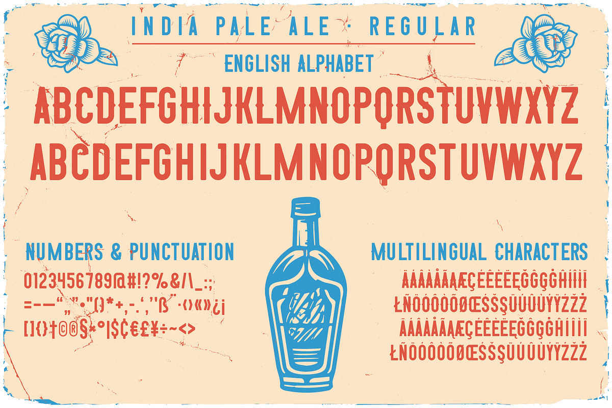 India Pale Ale font DUO, a Blackletter Font by VozzyStock (Photo 2 of 8)