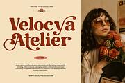 Retro Serif Font - Happy Sunday, a Serif Font by Font Liner (Thumbnail 4 of 9)