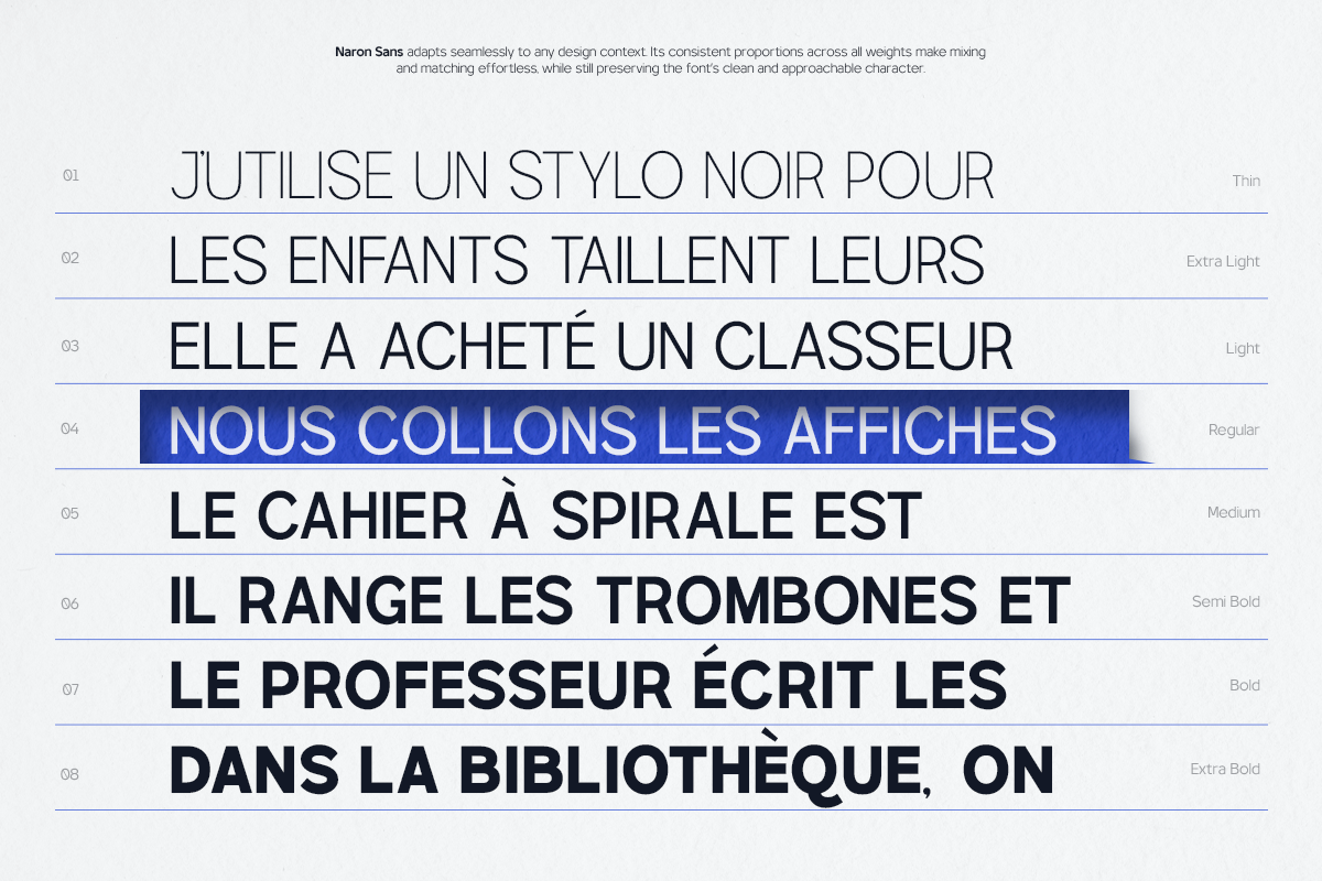 TRT Naron – Semi-Grotesque Sans Font, a Sans Serif Font by truetype (Photo 2 of 15)