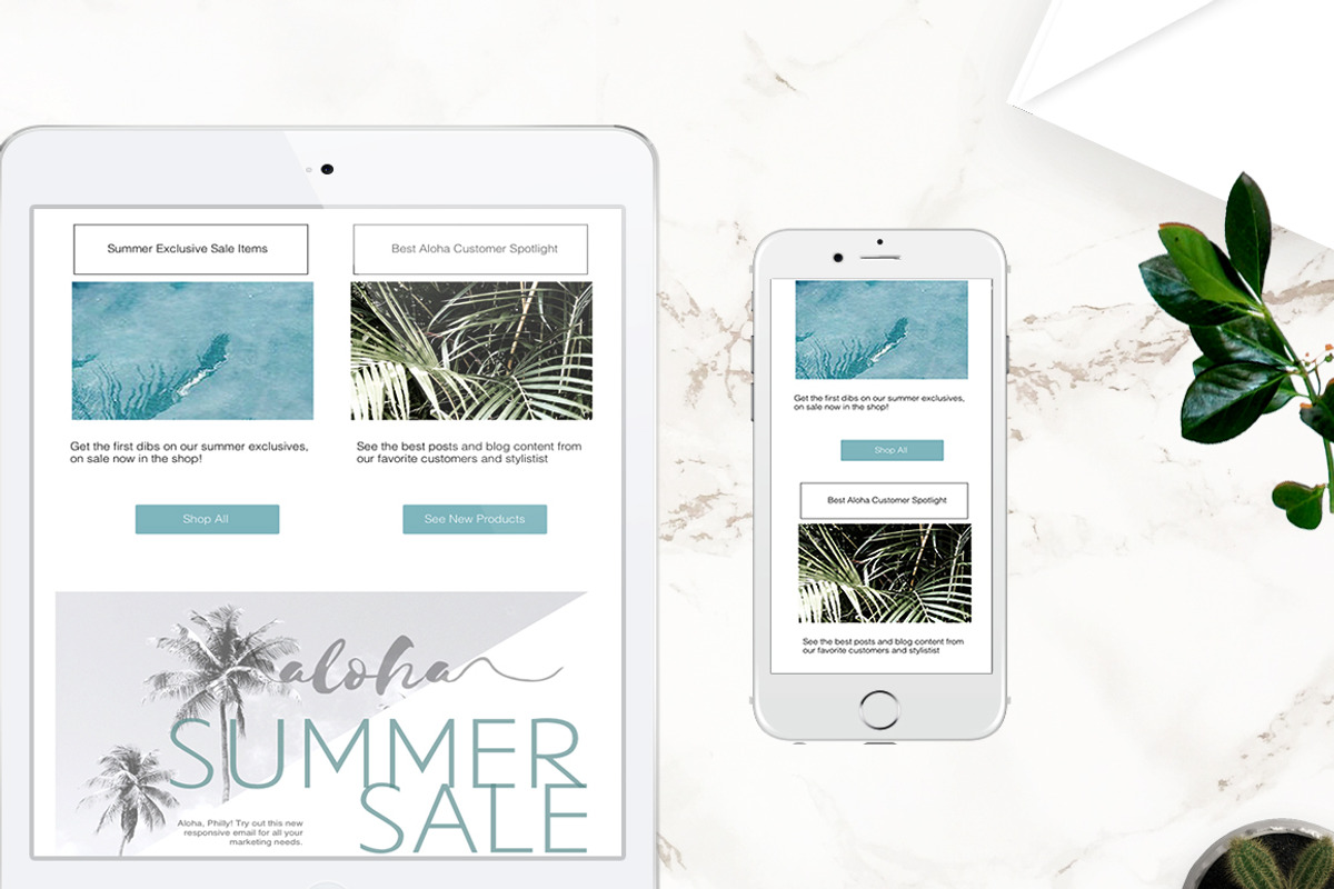 Email Template Layout with HTML, an Email Template by Aloha Philly (Photo 3 of 5)