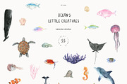 Ocean's Little Creatures, an Animal Illustration by LiChu Art (Thumbnail 5 of 12)