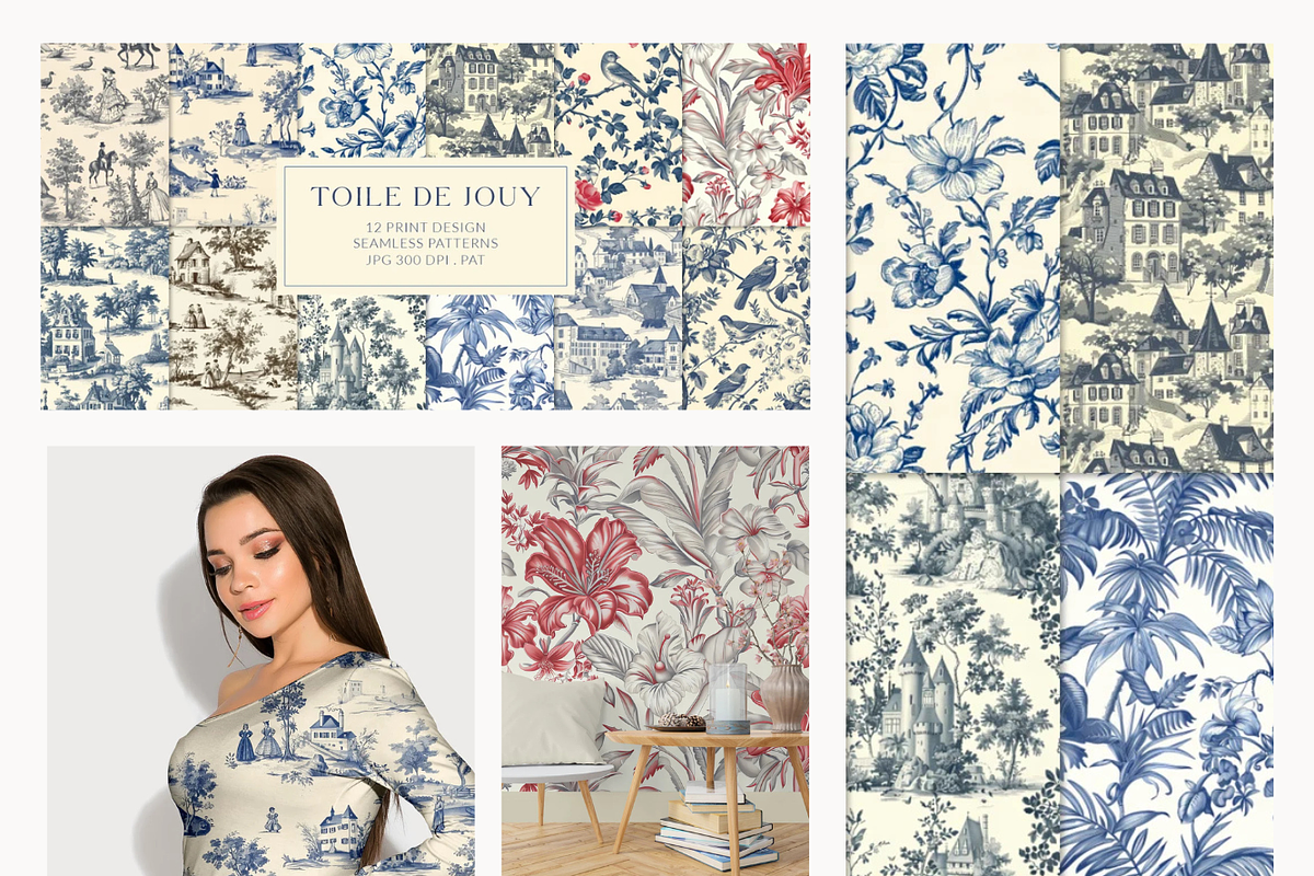 500+ Seamless Patterns Bundle, a Pattern Graphic by Olya Creative (Photo 25 of 31)