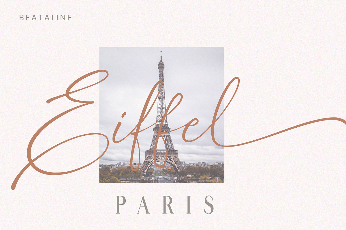 Bestaline Font Collection, a Script Font by Typebae (Photo 4 of 14)