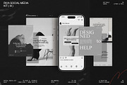 RIVA | Social Media Kit (III), a Social Media Template by Prapti Design (Thumbnail 1 of 10)