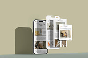 Instagram post mockup, an iPhone Mockup by Graphicbars (Thumbnail 2 of 17)