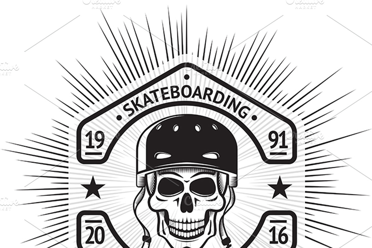 Set of Skatboarding labels & stuff, a Graphic by Tashal (Photo 4 of 4)