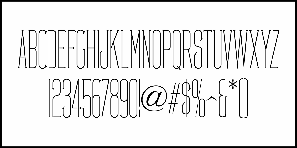 Nouveau Thin JNL, a Serif Font by Jeff Levine Fonts (Photo 3 of 5)