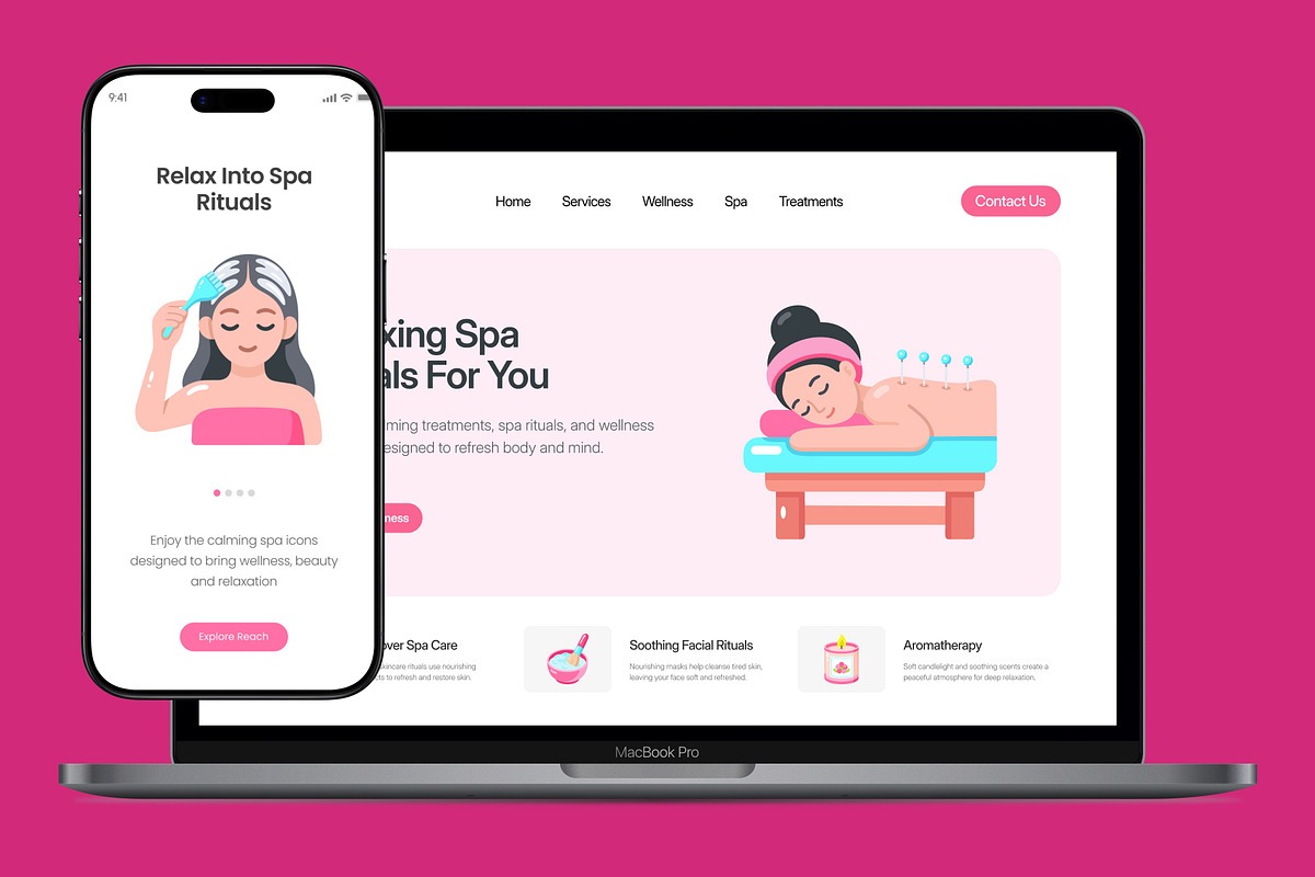 120 Spa & Wellness Bundle Icons, an Emoji Icon by Prosymbols (Photo 3 of 11)