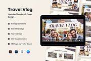 Travel YouTube Thumbnail Design, a Social Media Template by twinstd (Thumbnail 1 of 2)