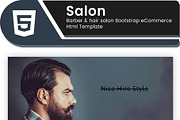 Salon - Bootstrap Html Template, a Bootstrap Template by ThemeTidy Shopify Agency (Thumbnail 2 of 2)