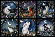 Animals Of The Magic Woodlands Cards, an Animal Illustration by The Dutch Lady Designs (Thumbnail 5 of 5)