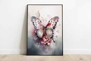 15 Watercolor Butterfly Artwork