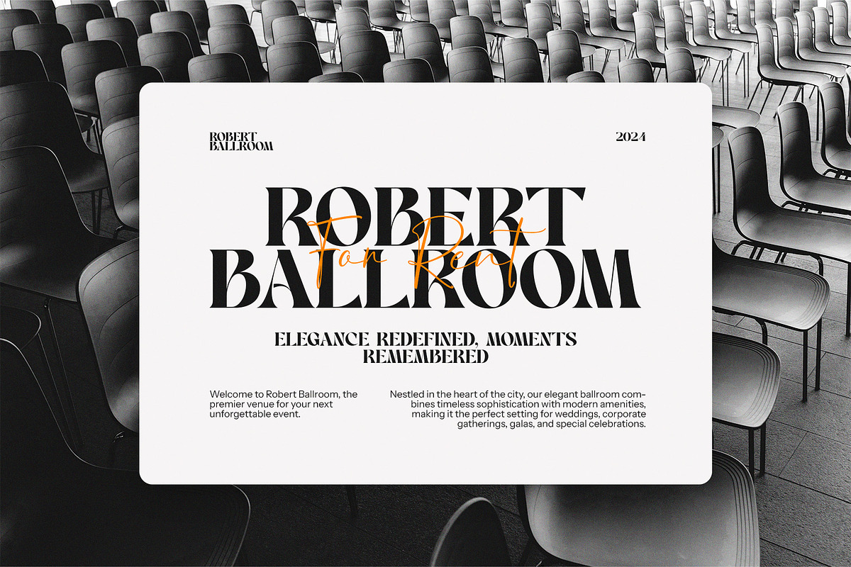 Blacky Elegant Serif Font, a Serif Font by Perfectype (Photo 3 of 8)