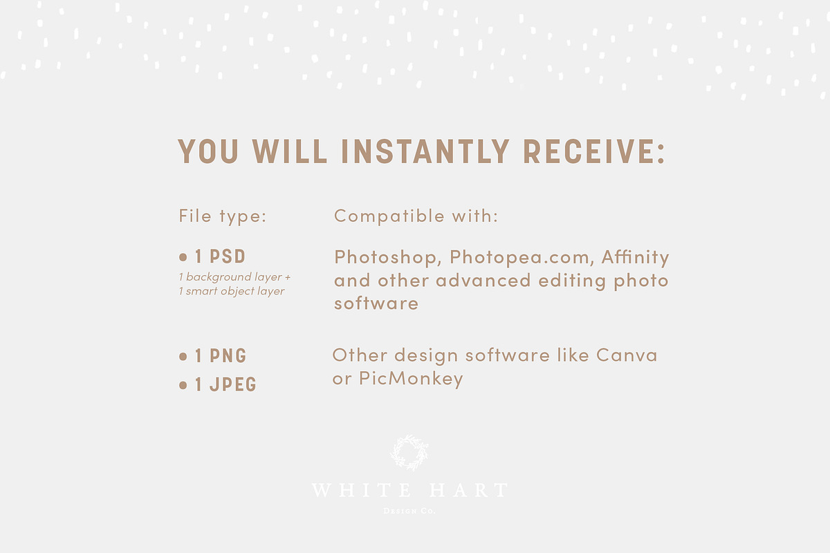 30x40cm Frame Mockup - PSD/Jpeg, a Print Template by White Hart Co. (Photo 3 of 3)