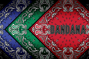 Bandana Print Template