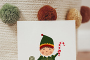 Cute Christmas Elf on Santa Workshop, a Seasonal Illustration by animatizmagix (Thumbnail 4 of 4)