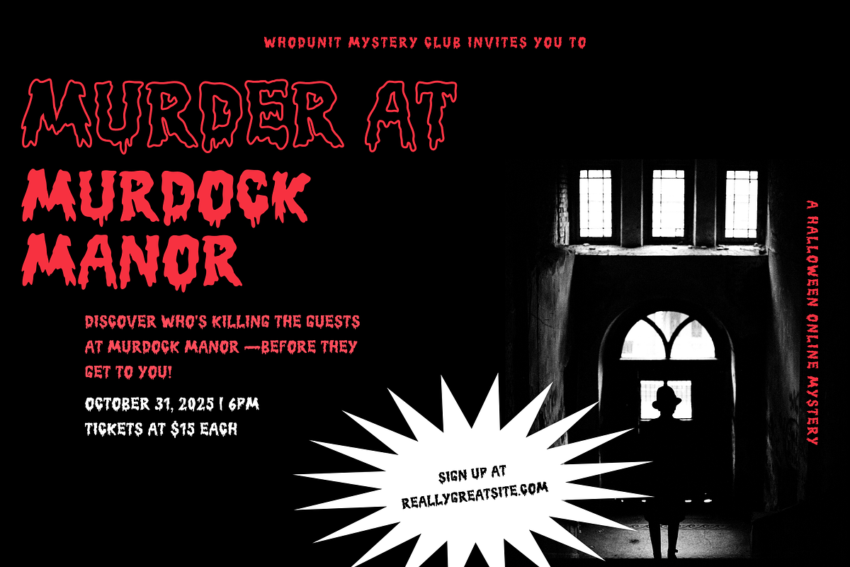 Haunted Palace is a Halloween font, a Handwritten Font by Brown Cupple (Photo 5 of 11)