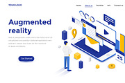 Modern flat design isometric concept, an iPhone Mockup by Creative Graphics (Thumbnail 3 of 14)