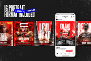 5 Boxing Flyer Templates, a Flyer Template by Bornx Design (Thumbnail 2 of 6)