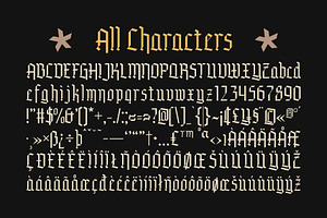 CS Vachel Gothic Font