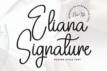 Eliana Signature | Script Font