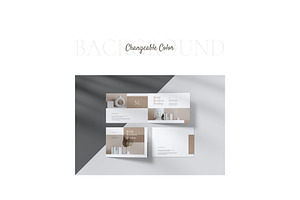 Landscape Bi-fold Brochure Mockup