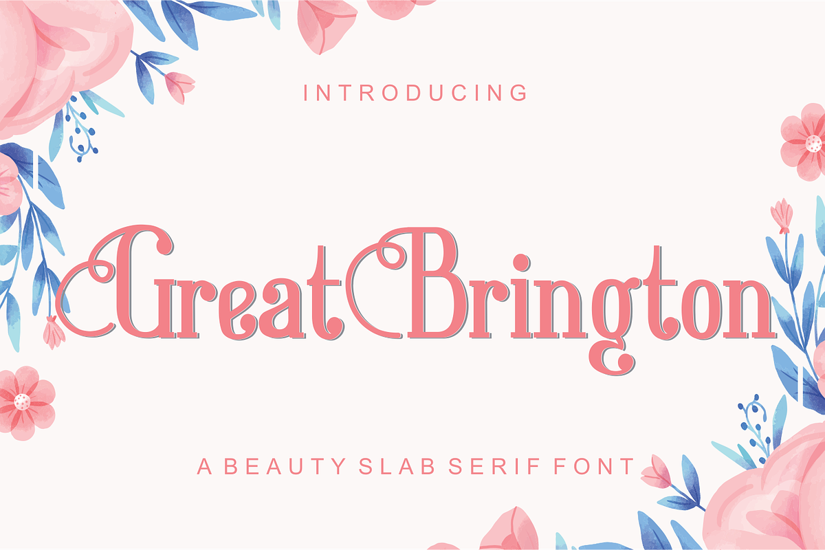 Great Brington, a Serif Font by BearyType Studio (Photo 9 of 10)