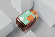 Honey Jar Mockups, a Product Mockup by megostudi0 (Thumbnail 6 of 8)