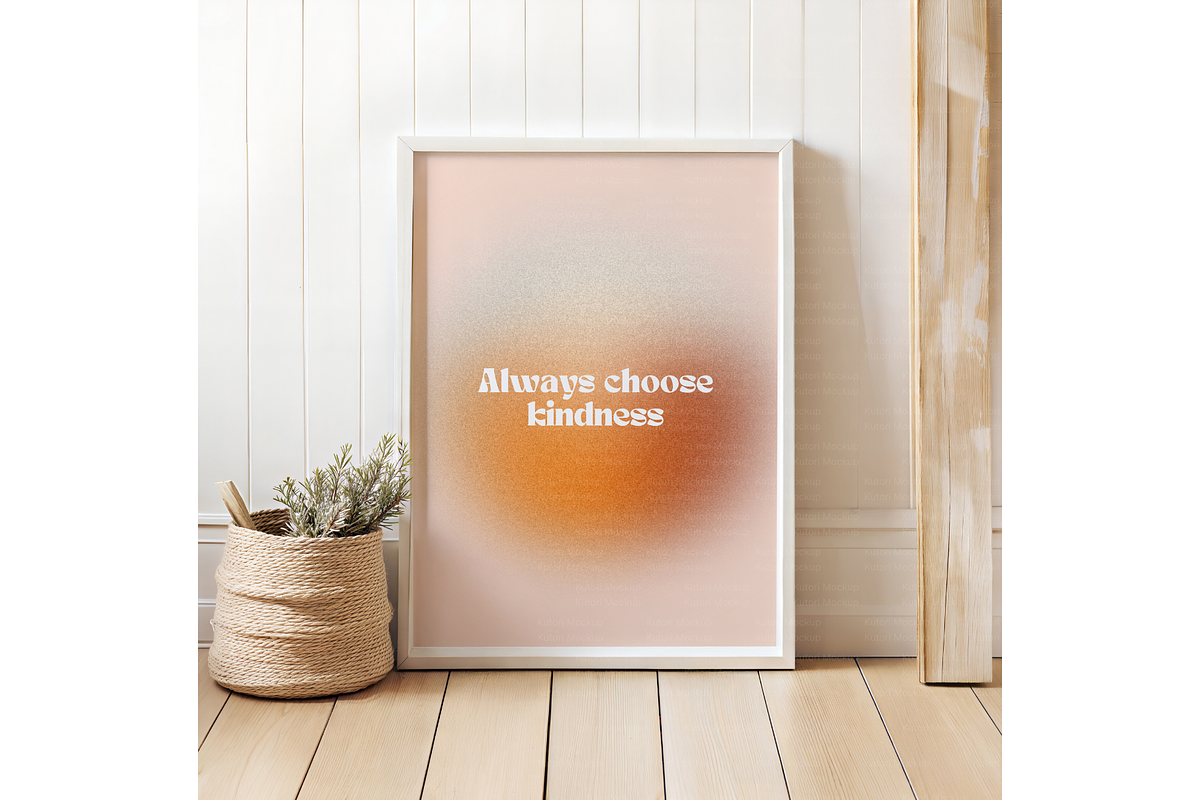 Minimal Frame Mockup, Rustic Decor, a Product Mockup by MockupWizard (Photo 4 of 5)