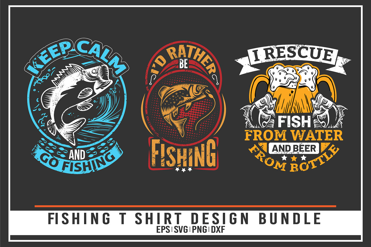 Fishing quotes t shirt bundle, a Graphic by Uniquesvg99 (Photo 6 of 9)