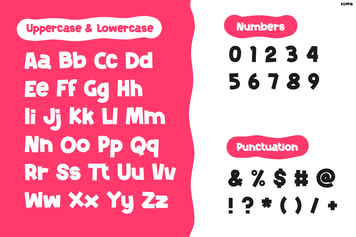 KOPPIA, a Sans Serif Font by Pinisi ART (Photo 2 of 10)