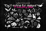 Tahiti Sand. Fonts & Graphics., a Script Font by Red Ink (Thumbnail 9 of 23)