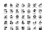 Set of Fintech Solid Icons, a Solid Icon by Brickclay (Thumbnail 7 of 7)