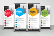 Corporate Roll Up Banner, a Marketing Template by GraphicsBurg (Thumbnail 1 of 5)