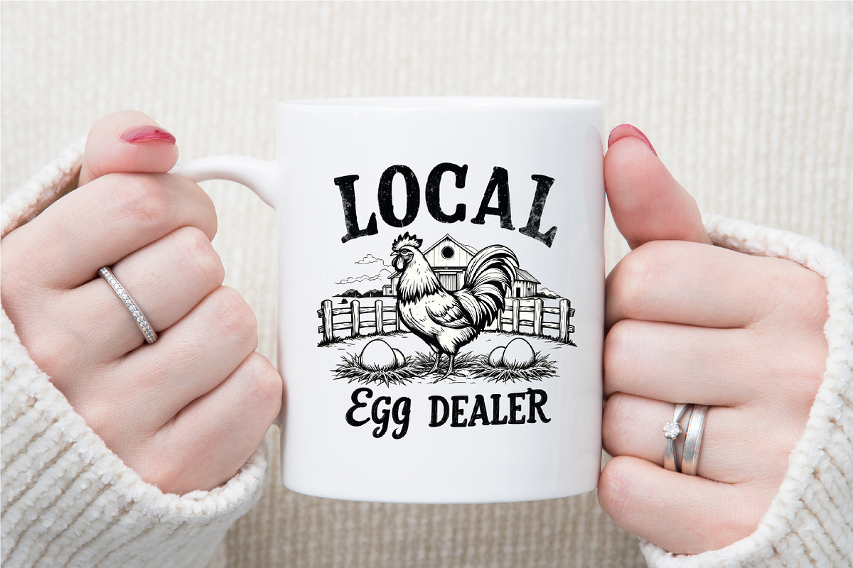 Funny Chicken Shirt Design Easter Pn, an Illustration by Sublimation Artist (Photo 4 of 9)